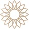 Ekena Millwork Daisy Wood Fretwork Pierced Ceiling Medallion, Alder, 38"OD x 12 1/2"ID x 3/8"T CMWP38X38X0375DAAL - alternate 5